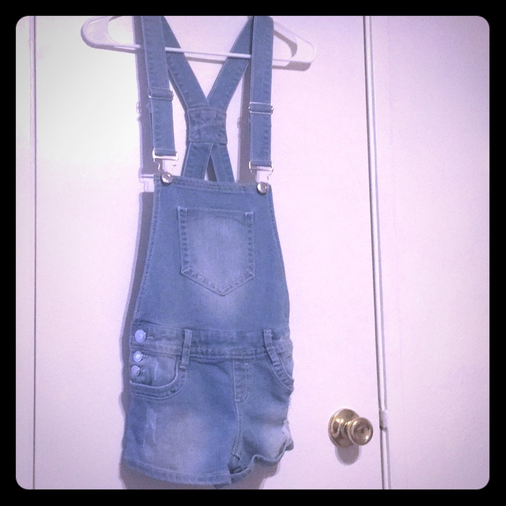 Short Jean overalls